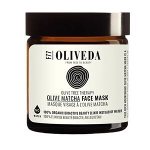 NIB Oliveda F77 Olive Matcha Face Mask Detoxifying Antioxidant Clean Beauty